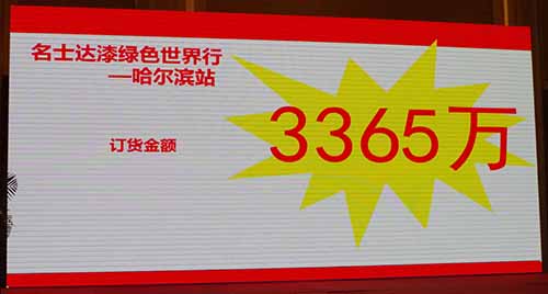 名士達漆“綠色世界行”哈爾濱站完美收官