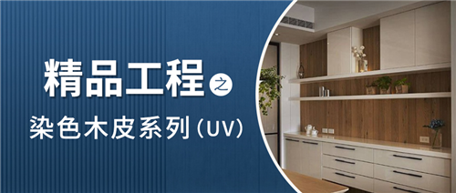 精品工程|染色木皮家具的UV涂裝解決方案